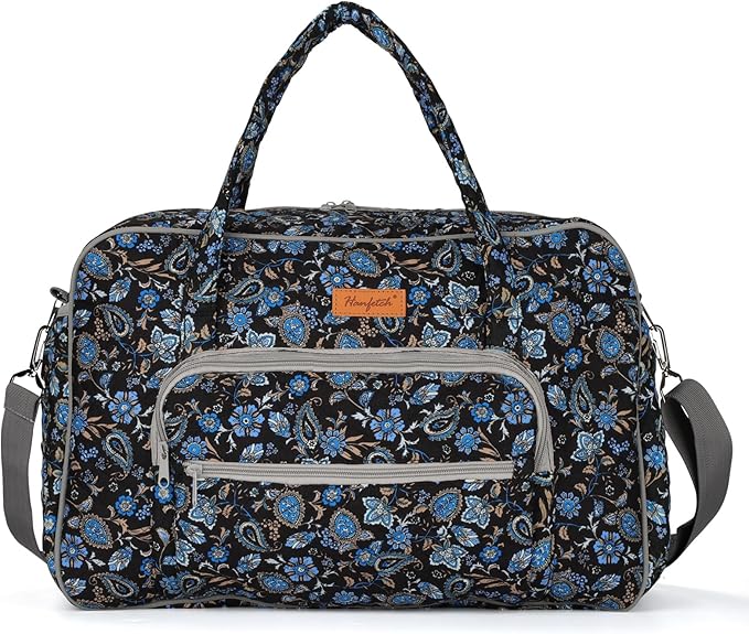 Yarn Storage Organizer, Knitting Crossbody Bag, Large Crochet Bag Tote Gift Yarn Holder Case for Carrying Projects, Knitting Needles, Crochet Hooks and Other Accessories (Paisley)