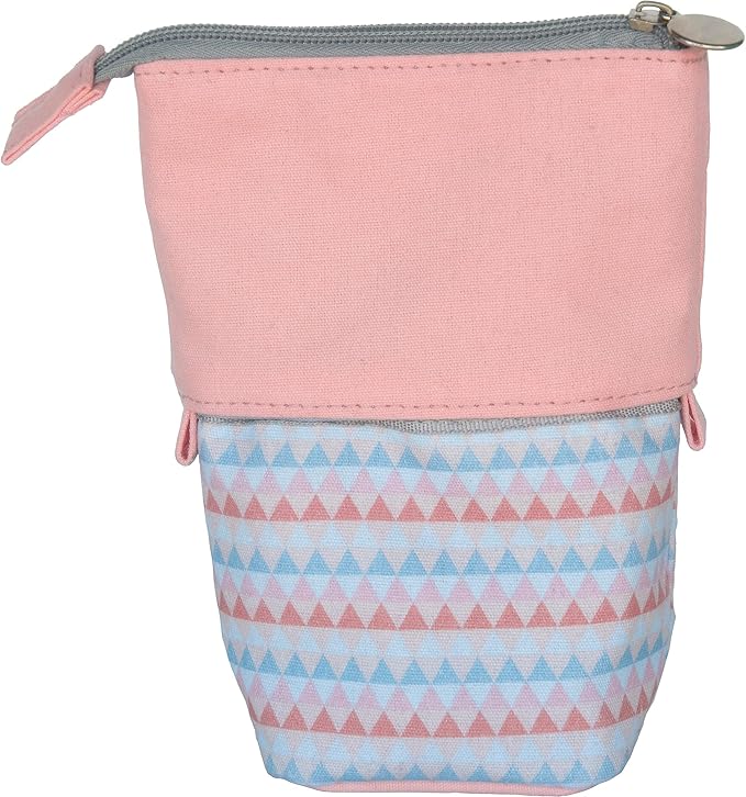 Boye 42-40165 ''OCD'' Fabric Crochet Storage Bag with Zipper, 5.75" x 7", Multicolor