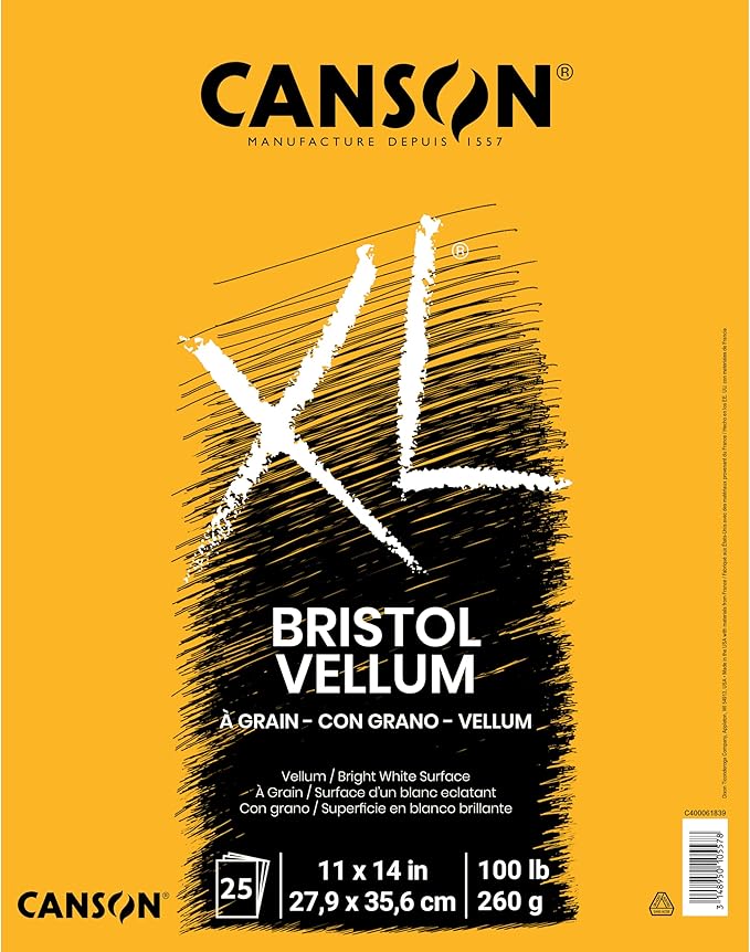 Canson XL Series Vellum Bristol Pad 11X14"