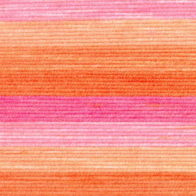 Lion Brand Yarn, Mandala Ombré Variegated Yarn for Crocheting, Knitting, and Crafts, Serene, 3 Pack, Soft, Acrylic Fiber for Cozy Blankets, Worsted Weight Sweaters and Colorful Shawls