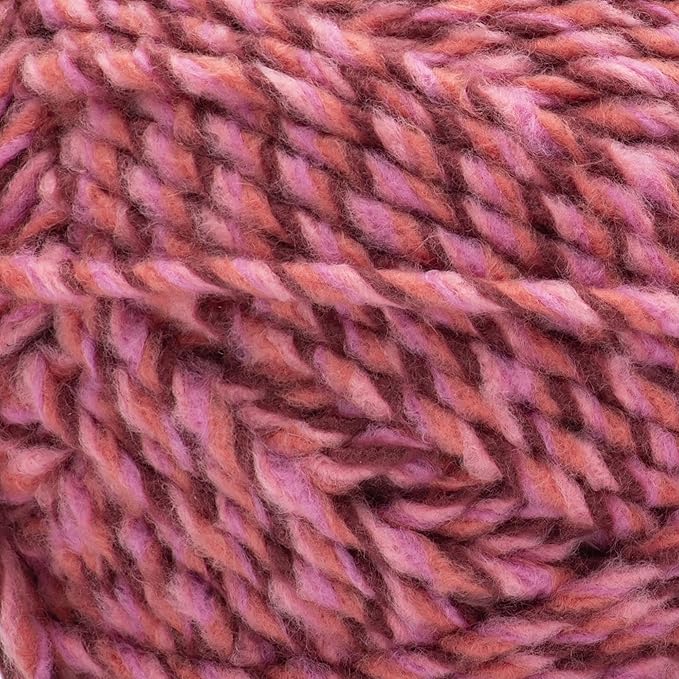 Bernat Forever Fleece Rumpus Red Yarn - 2 Pack of 280g/9.9oz - Polyester - 6 Super Bulky - 194 Yards - Knitting/Crochet