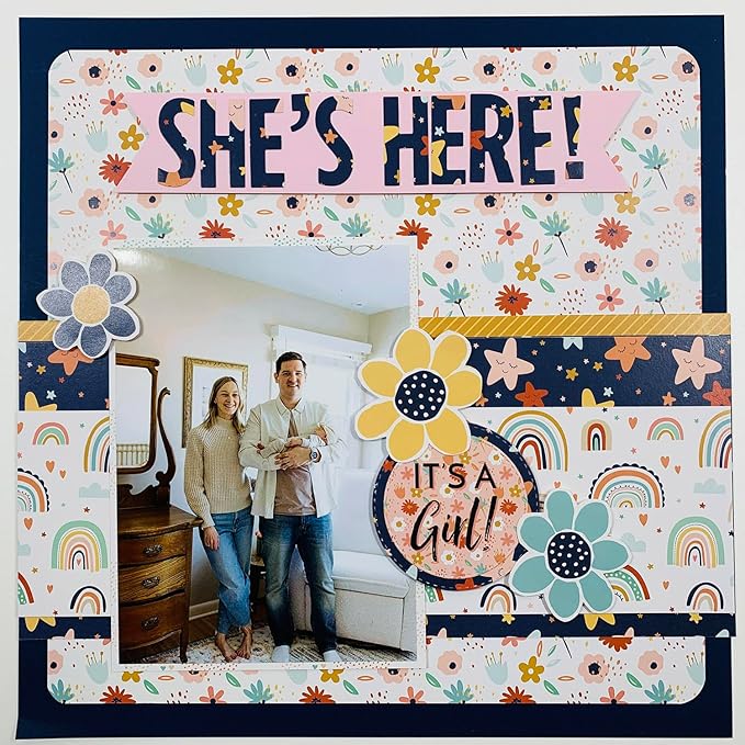 Reminisce 9 Months Scrapbook Collection Kit