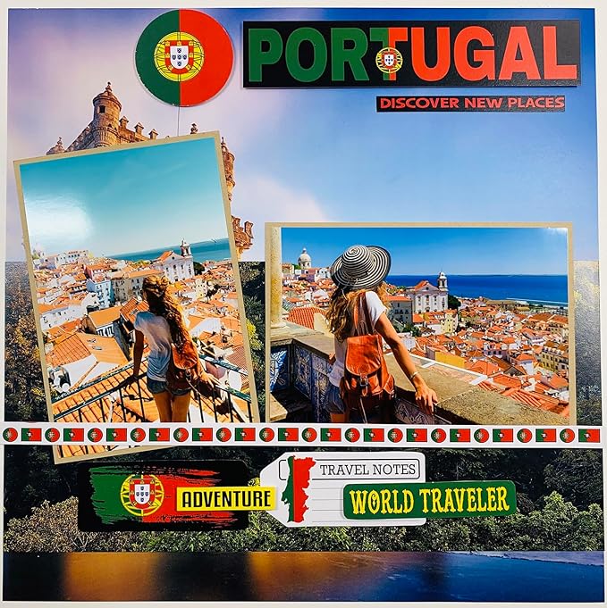Reminisce Portugal Scrapbook Collection KIT