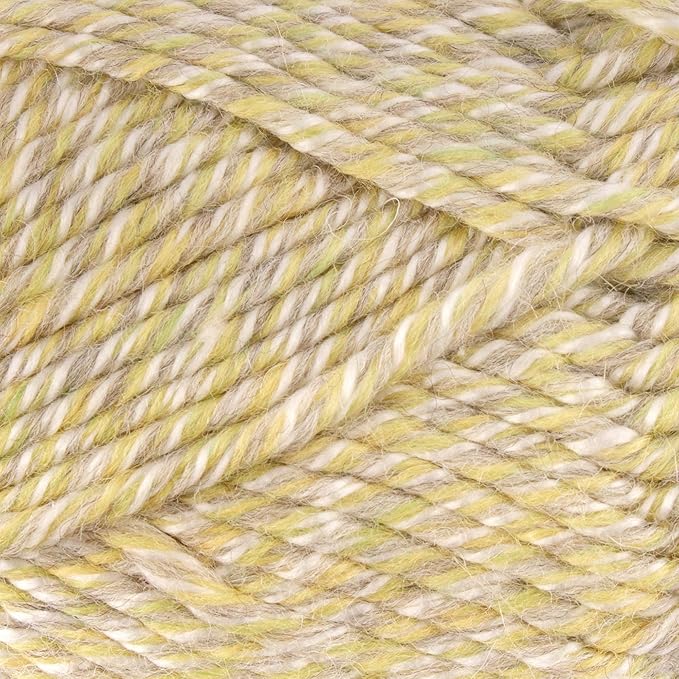 JubileeYarn Chunky Melody Yarn - 100g/Skein Bulky Wool Blend - Sage Heather - 4 Skeins