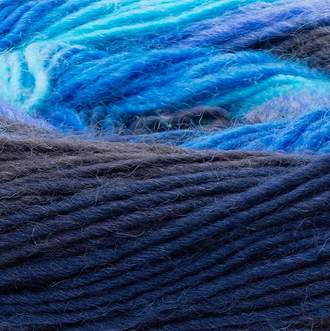 YarnArt Forza Festival Self-Striping Wool Blend Fingering Yarn, 100g (459 yd) – Gradient Color Yarn for Knitting, Crochet, Socks & Shawls (2902)