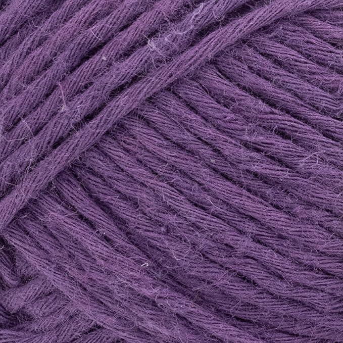 Lion Brand Yarn Cotton Hemp Soft, Durable Yarn for Crochet and Knitting, 1 Pack, Aster