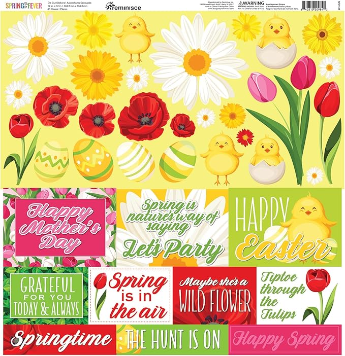 Reminisce Spring Fever Scrapbook Collection KIT