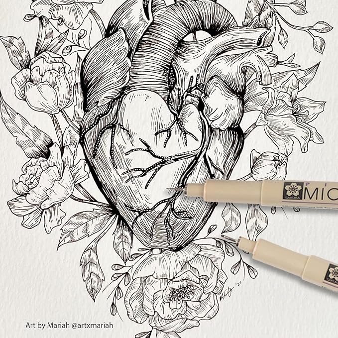 SAKURA Pigma Micron Pens (Set Of 3),Black