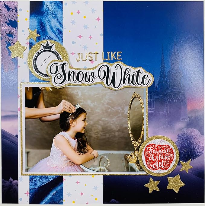 Reminisce Snow White Scrapbook Collection KIT