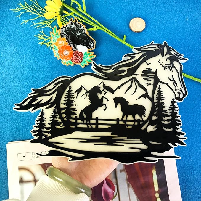 Large Horse Resin Mold, Wall Hanging Silicone Mold, Animal Silicone Mold for Epoxy Resin Casting, DIY Wall Hanging Art Craft, Home Decor