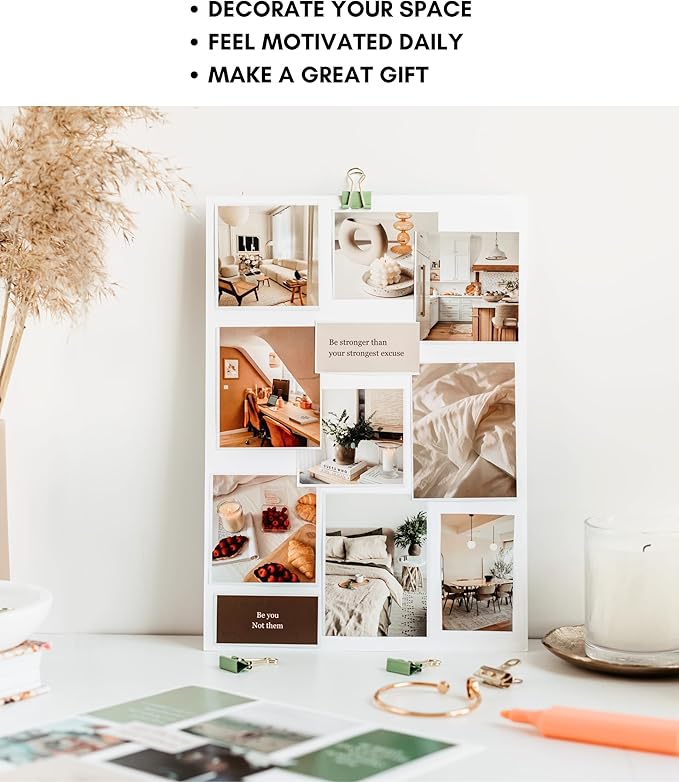 Lamare Vision Board Book for Black Women – 1000+ Vision Board Supplies & Pictures | Vision Board Kit, Magazines for Vision Board & Collage Book - Visualize & Manifest Life Goals