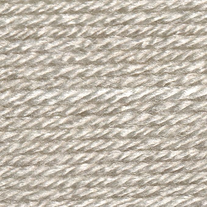 Lion Brand Yarn (1 Skein) Vanna's Choice Yarn, Linen (Pack of 2)