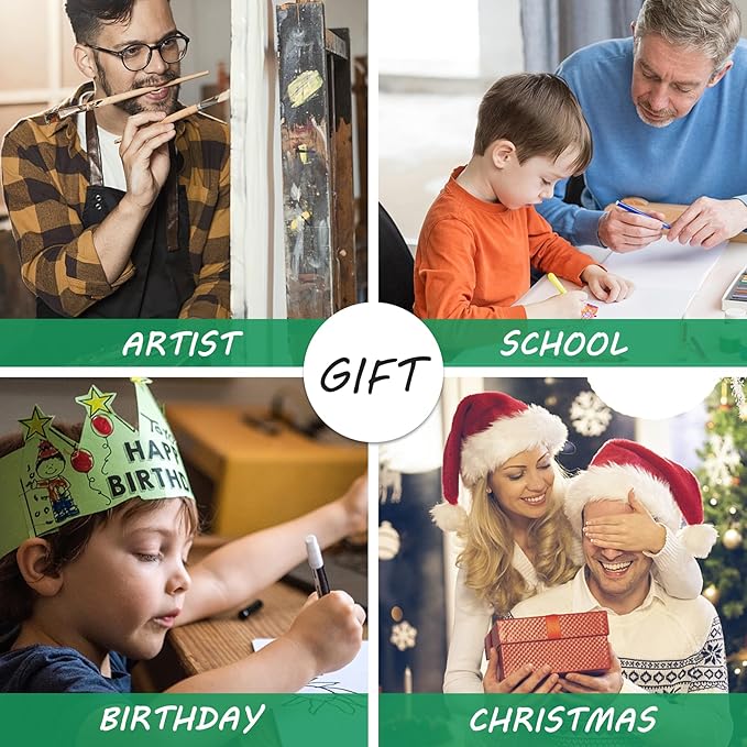Hardcover Sketch Book, Square Sketchbook with 120LB/200GSM Thick Drawing Paper, 120 Pages/60 Sheets Sketch Pad for Adults, Large Mixed Media Sketchbook on 10x10 Inch