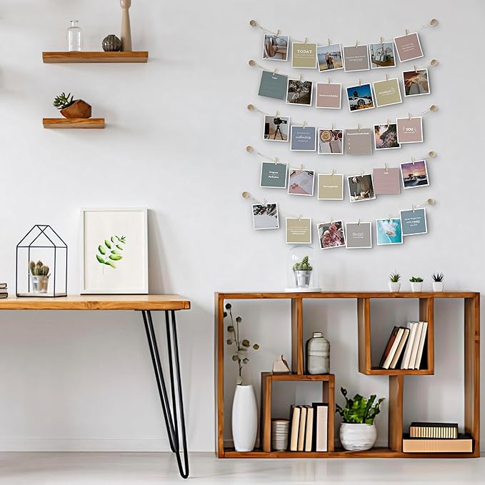 SIMPLY RSB The Ultimate Vision Board Kit and Inspirational Gift | 100 Motivational Cards, Complete Wall Decor Accessories (with Wall Accessories)