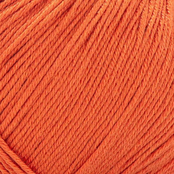 YarnArt Baby Cotton Yarn 4-Pack – Soft Knitting Yarn for Baby & Summer, 50% Cotton 50% Acrylic, 1.76 Oz Each, 180.44 Yds/Skein – Ideal for Amigurumi & Crochet Projects (421)