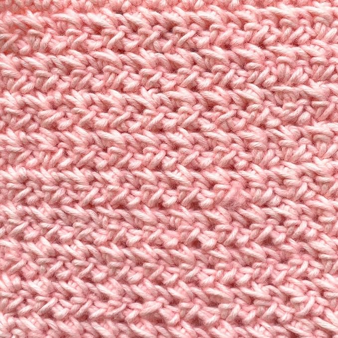 KnitPal Cotton to The Core Cotton Yarn for Crocheting, 6-Pack (852 Yds / 300G), Free Patterns, Beginners Friendly - Soft Baby Yarn for Knitting - 3 DK Light Worsted Weight - Blush Pink