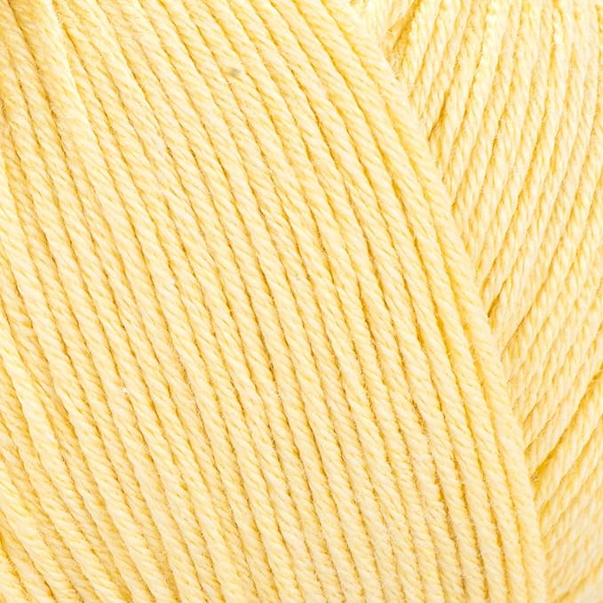 YarnArt Baby Cotton Yarn - Soft Knitting Yarn for Baby & Summer, 50% Cotton 50% Acrylic, 1.76 Oz, 180.44 Yds, Ideal for Amigurumi & Crochet Projects (1, 431)