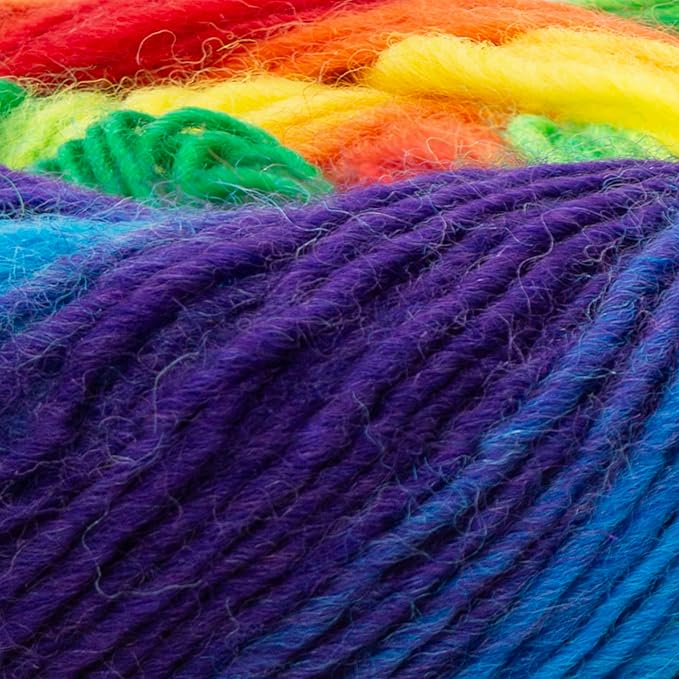 YarnArt Forza Festival Self-Striping Wool Blend Fingering Yarn, 100g (459 yd) – Gradient Color Yarn for Knitting, Crochet, Socks & Shawls (2914)