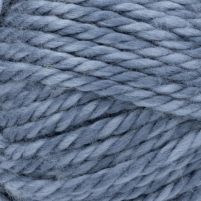 Lion Brand Yarn, Bulky Heathered Heartland Thick & Quick Yarn for Knitting and Crochet, Belle Isle, 1 Pack