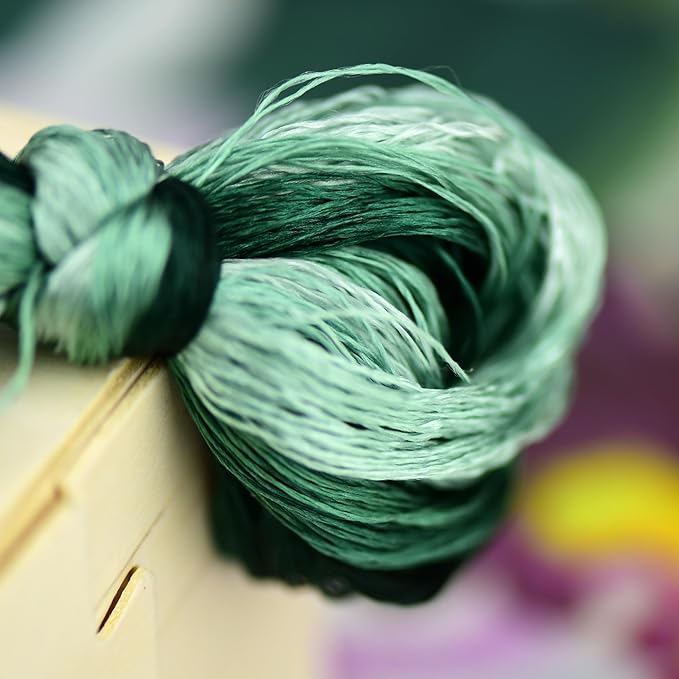 Mulberry Silk Floss Embroidery Thread Floss-Cross Stitch Threads China Silk Woven Jewelry Threads DIY Sewing Kits (34)