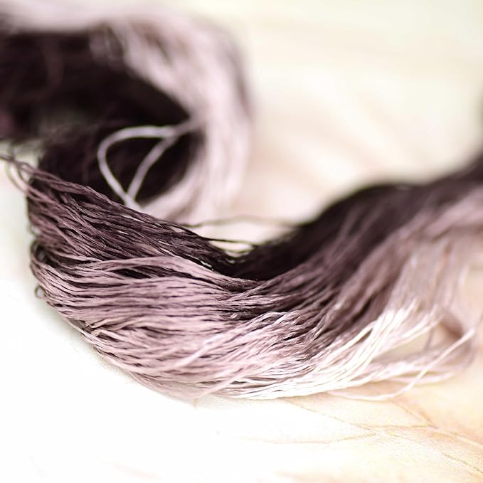 Mulberry Silk Floss Embroidery Thread Floss-Cross Stitch Threads China Silk Woven Jewelry Threads DIY Sewing Kits (23)