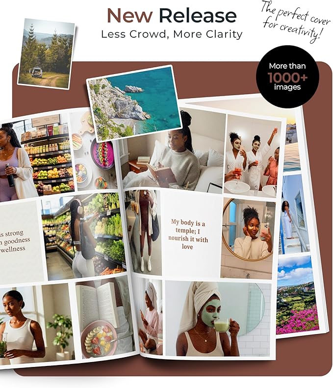 Vision Board Book (Designed for Black Women)