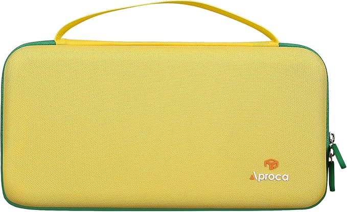 Aproca Case Compatible with Choose Friendship Bracelet Making Kit, Storage Portable Bag for Accessories - Yellow (Case Only)