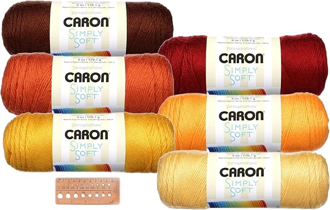 Caron Simply Soft Yarn Assortment (Autumn)