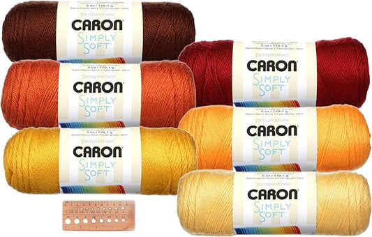 Caron Simply Soft Yarn Assortment (Autumn)