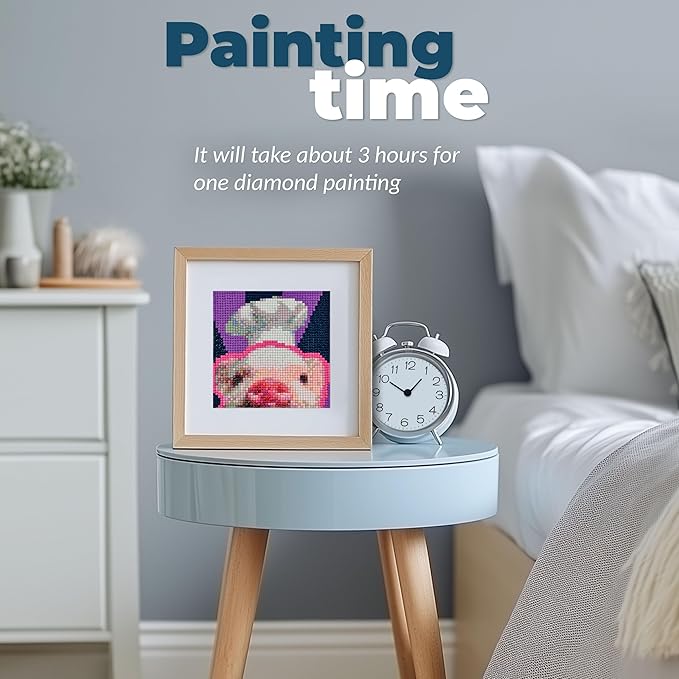 LuwoArte 14 Pack Diamond Painting Kits for Adults – Funny Meme Animals 2.0 – Full Drill DIY Paint Gem Art for Adults – Brilliant 5D Diamond Painting Kit – Relaxing Craft for Home Wall Décor