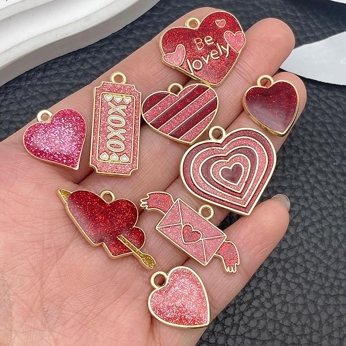 Jewelry Making Charms Pendants for Bracelet Bulk lot Necklace Earrings Keychain Charms Beads DIY Kit Trendy Craft