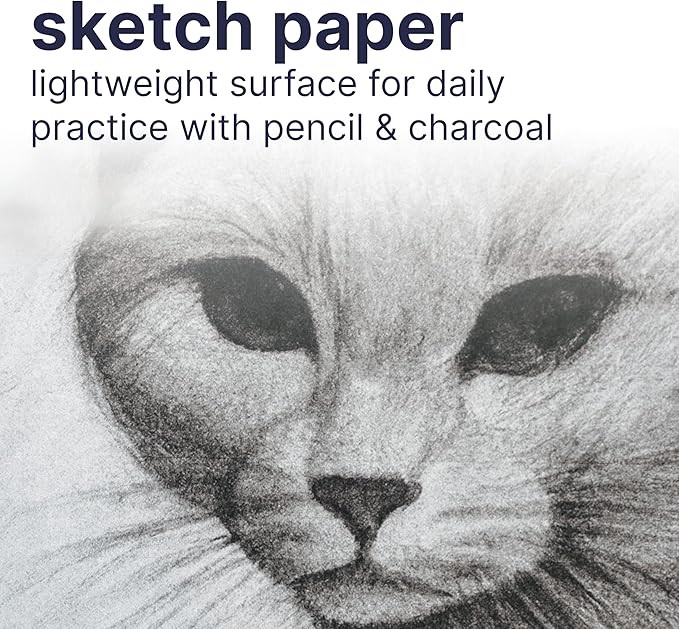 Strathmore 200 Series Sketch Pad, 8.5x11 inch, Side Wire - Artist Sketchbook for Drawing, Illustration, Art Class Students, 100 Sheets (Pack of 12)