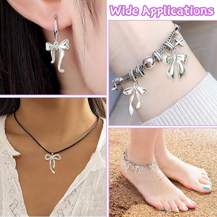 Antique Silver Cross Drink Insect Animal Theme Charms for DIY Jewelry Bracelet Necklace Earring Keychain Decor