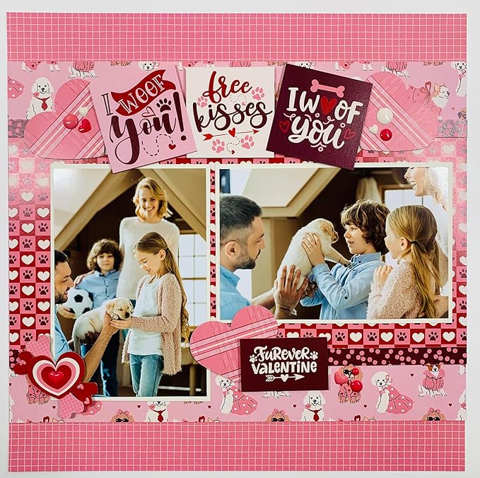 Reminisce Puppy Love Scrapbook Collection KIT