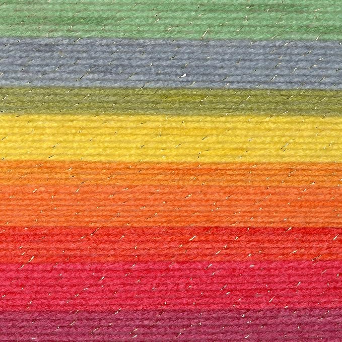 Lion Brand Yarn Mandala Sparkle Yarn, Crux, 1 Skein