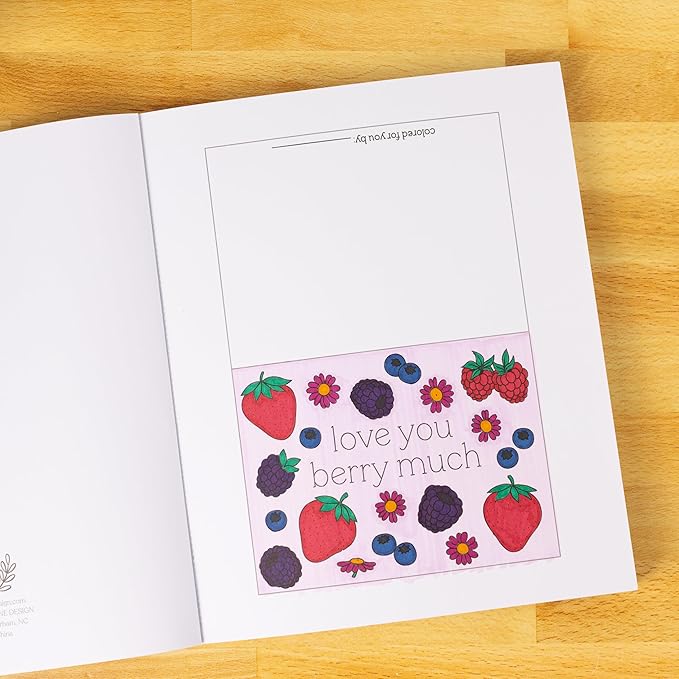 Elyse Breanne Design, Sincerely Yours Coloring Book, 20 Color-in Cards and Envelopes for Every Occasion