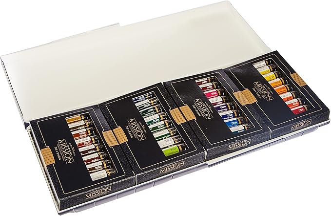 Mijello Mission Gold Water Color Palette Set, 36 Colors