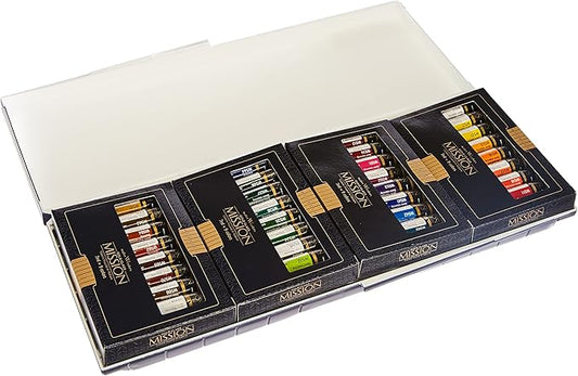 Mijello Mission Gold Water Color Palette Set, 36 Colors