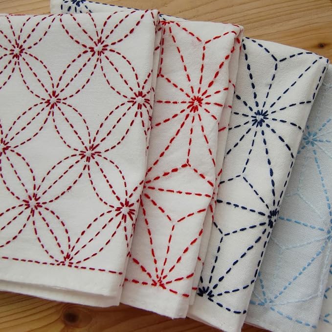 Olympus Sashiko Thread 20m(21.8yds) Bundles 100% Cotton (White and Blue 9Colors), OS-20M