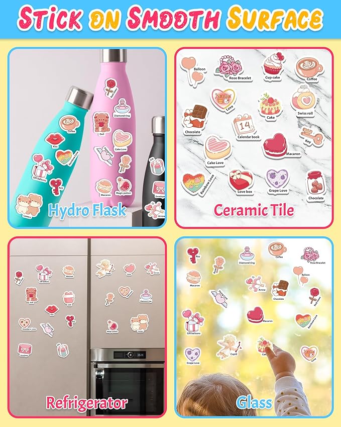 benresive reusable sticker books for kids, sticker books for toddlers, toddler travel toys activities crafts ages 3 and up birthday gifts - valentines