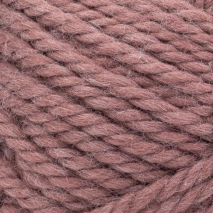 Lion Brand Yarn Respun Thick & Quick Yarn for Knitting and Crocheting, Cameo, 1 Pack