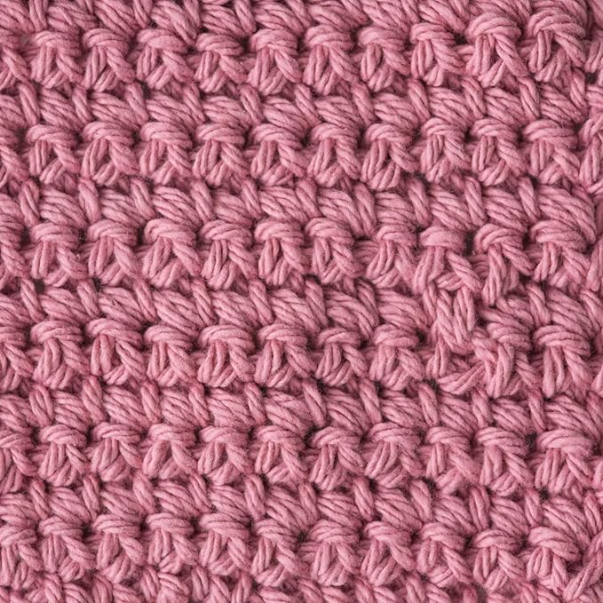 Lily Sugar'n Cream 100% Cotton Yarn 6-Pack Bundle with Bella's Crafts Stitch Markers (Pastel Solids)