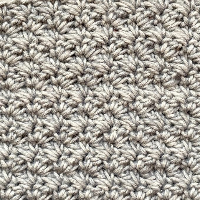 Cotton to The Core Cotton Yarn for Crocheting, 6-Pack (852 Yds / 300G), Free Patterns, Beginners Friendly - Soft Baby Yarn for Knitting - 3 DK Light Worsted Weight - Elephant Gray