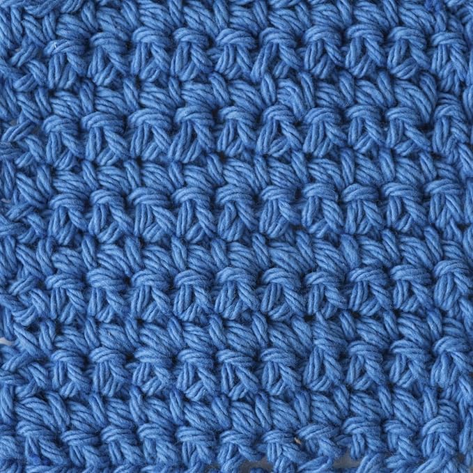 Lily Sugar'n Cream 100% Cotton Yarn 6-Pack Bundle with Bella's Crafts Stitch Markers (Capri Mix)