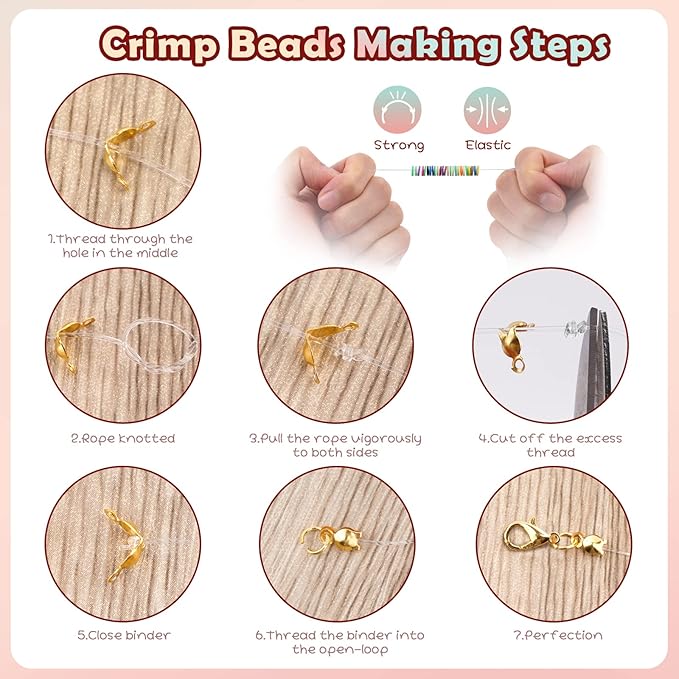 FZIIVQU 6100Pcs Clay Beads Bracelet Making Kit 24 Colors Friendship Bracelet Beads Kit with Preppy Polymer Bead for Jewelry Making Charms Gifts for Teen Girls Ages 6-12