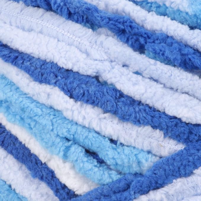 Bernat Blanket Brights Waterslide Varg Yarn - 2 Pack of 300g/10.5oz - Polyester - 6 Super Bulky - 220 Yards - Knitting/Crochet