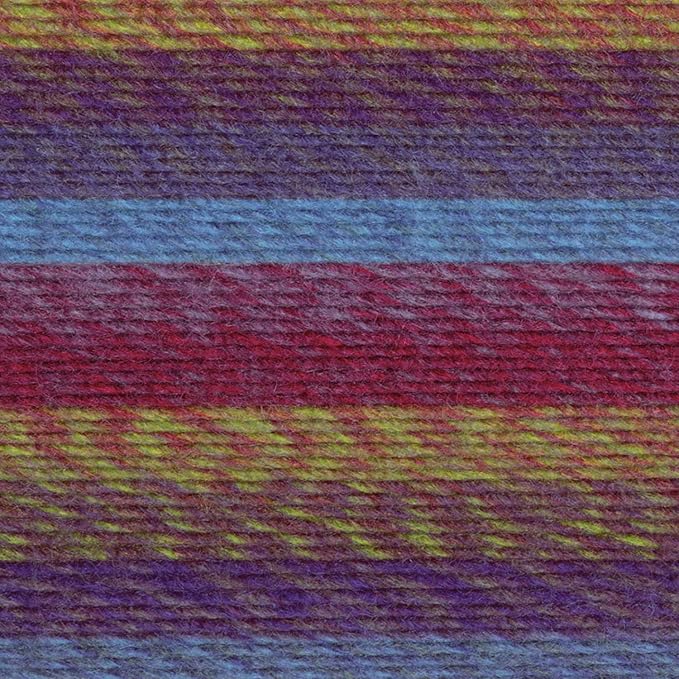 Lion Brand Yarn Ferris Wheel Yarn, Multicolor Yarn for Knitting, Crocheting, and Crafts, 2-Pack, Vintage Carousel