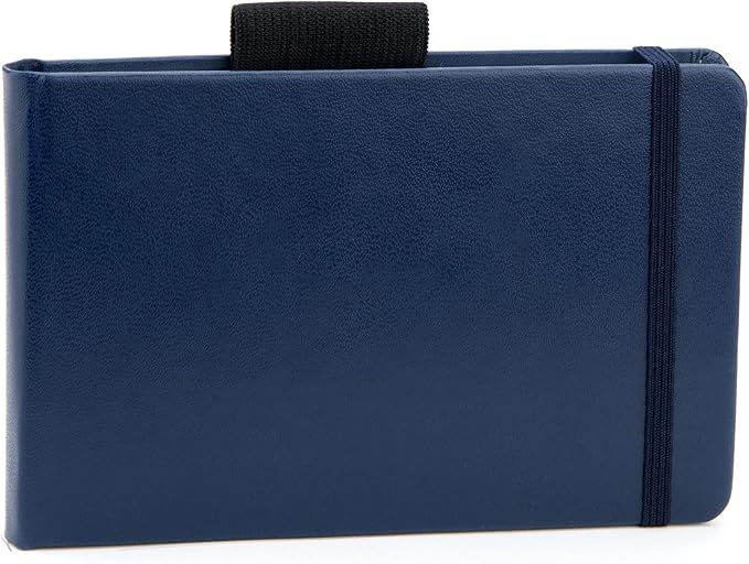 Pentalic 3.5" x 5.375" Aqua Journal, Watercolor, 48 Pages, Blue