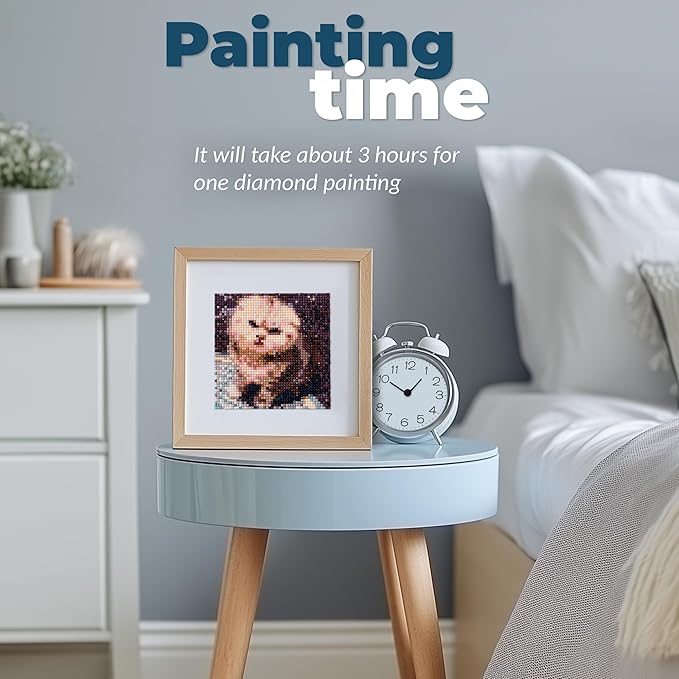 LuwoArte 12 Pack Diamond Painting Kits for Adults – Featuring Funny Meme Cats Designs – Full Drill DIY Paint Gem Art for Adults – Brilliant 5D Diamond Painting Kit – Relaxing Craft for Home Wall Décor