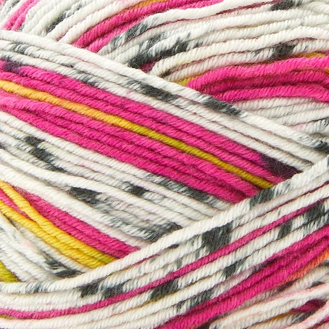 Premier Yarns Fruits, Acrylic Sock Yarn, 2-Pack Bundled with Bella's Crafts Stitch Markers (Dragon Fruit)